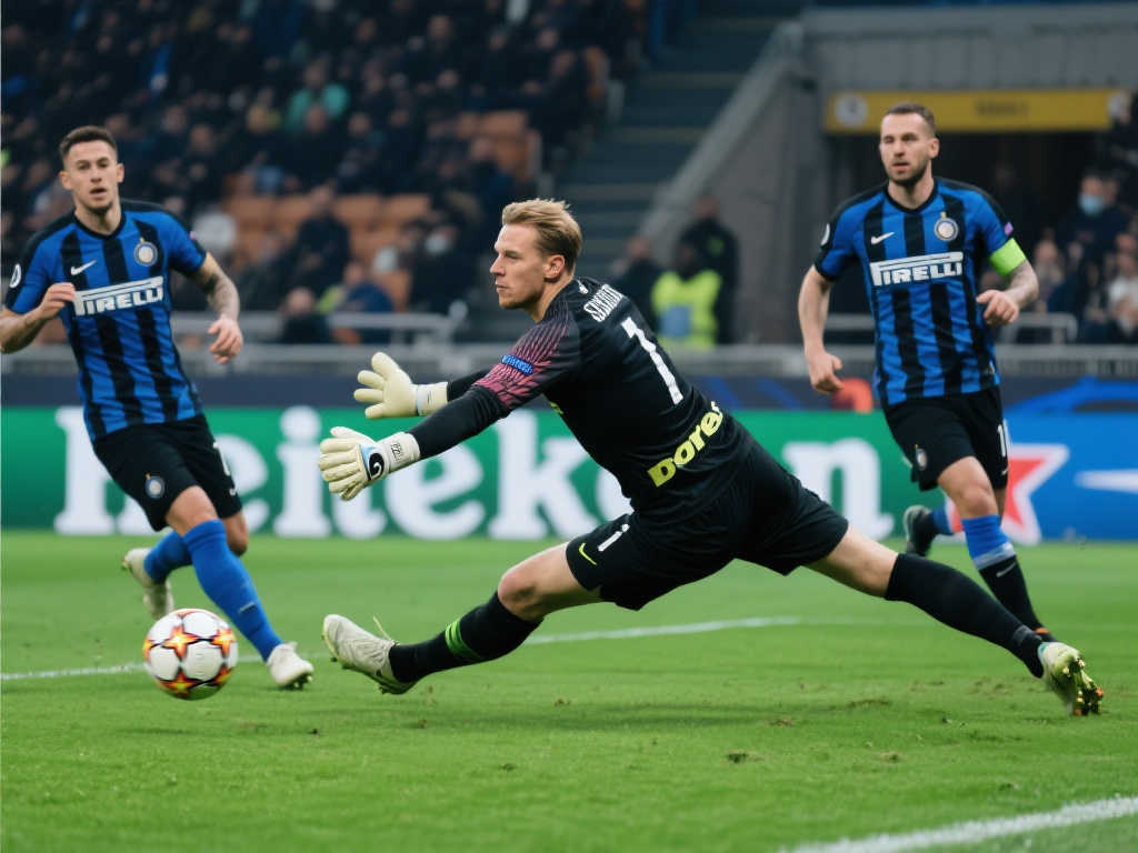 索默神勇7次扑救力保国米晋级决赛,5次近距离封堵! 索默神勇7次扑救力保国米晋级决赛,5次近距离封堵!