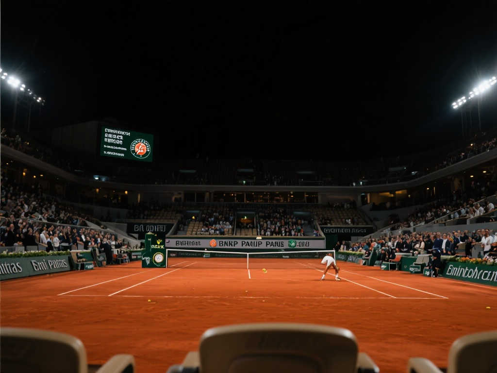 官方宣布：法网第二场半决赛移至夜间，北京时间凌晨2点开赛